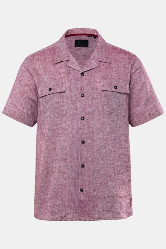 Linen blend shirt