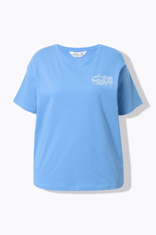 Lago Di Garda Short Sleeve Embroidered Logo Tee