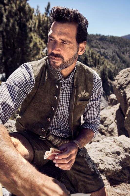 Long Sleeve Check Print Traditional Shirt