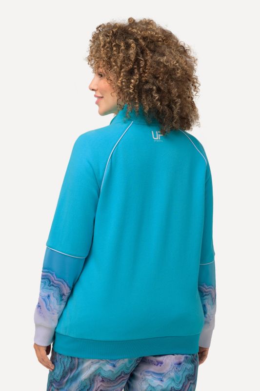 Marble Detail Sweatshirt