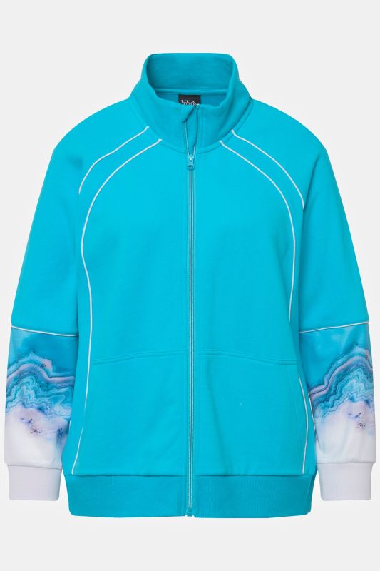 Marble Detail Sweatshirt