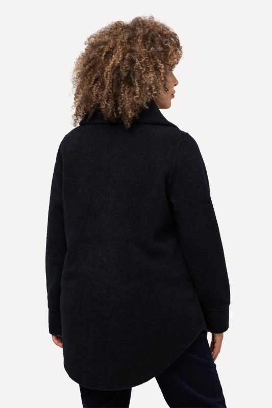 Sweatshirt mit Stehkragen und Reißverschluss