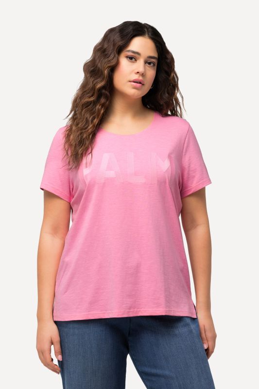 Palm Embroidered Short Sleeve Tee