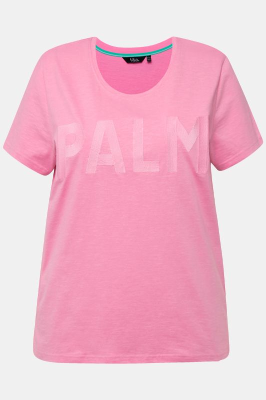 Palm Embroidered Short Sleeve Tee