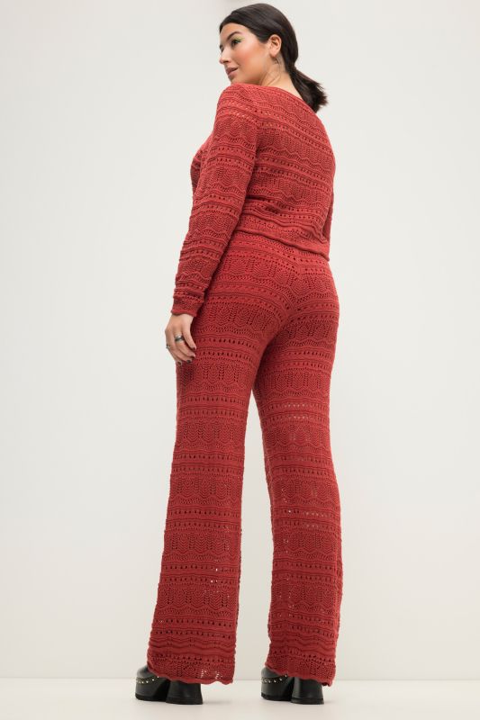 Openwork Knit Pants