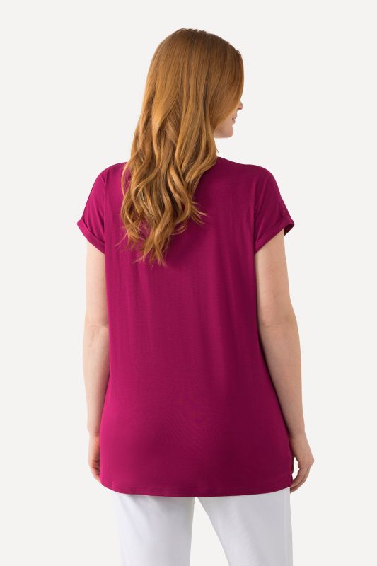 Sequin Embroidered Short Sleeve Tee