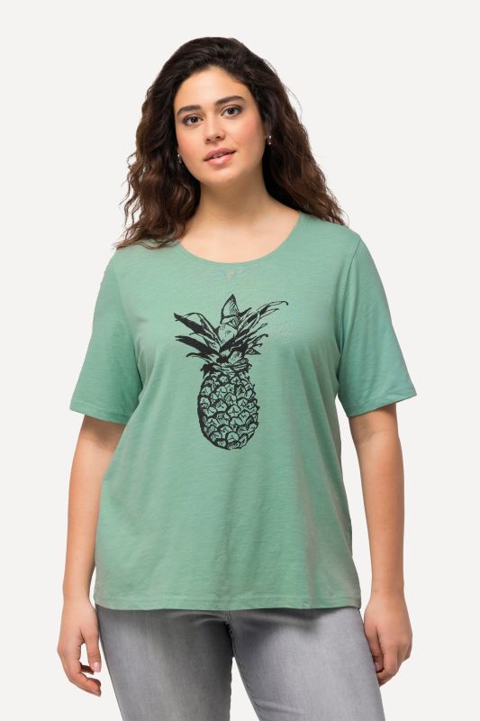 Caviar Bead Short Sleeve Pineapple Tee