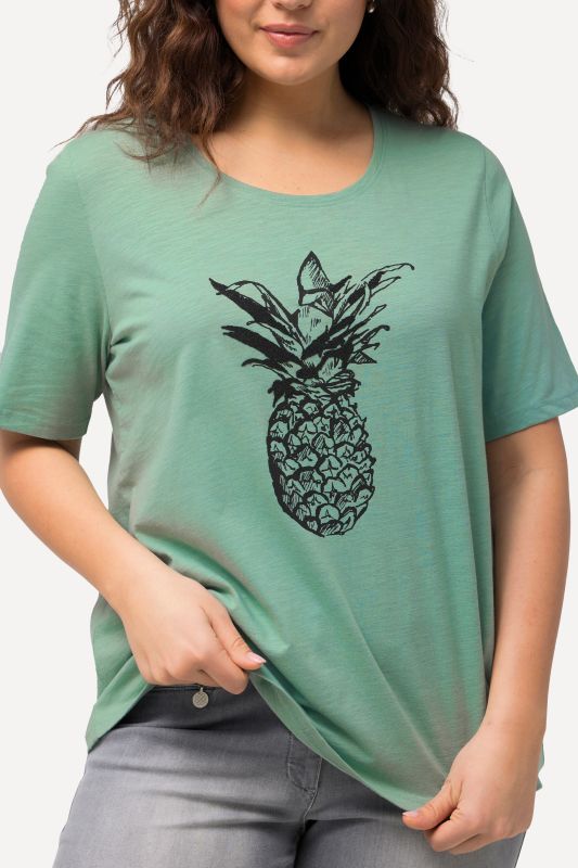Caviar Bead Short Sleeve Pineapple Tee