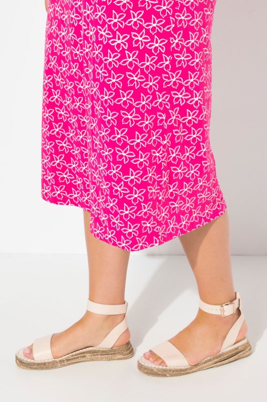 Vinework Gathered Cap Sleeve Dress