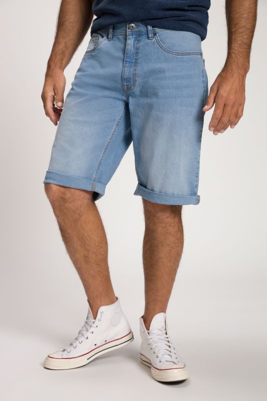 Stretch Denim Shorts