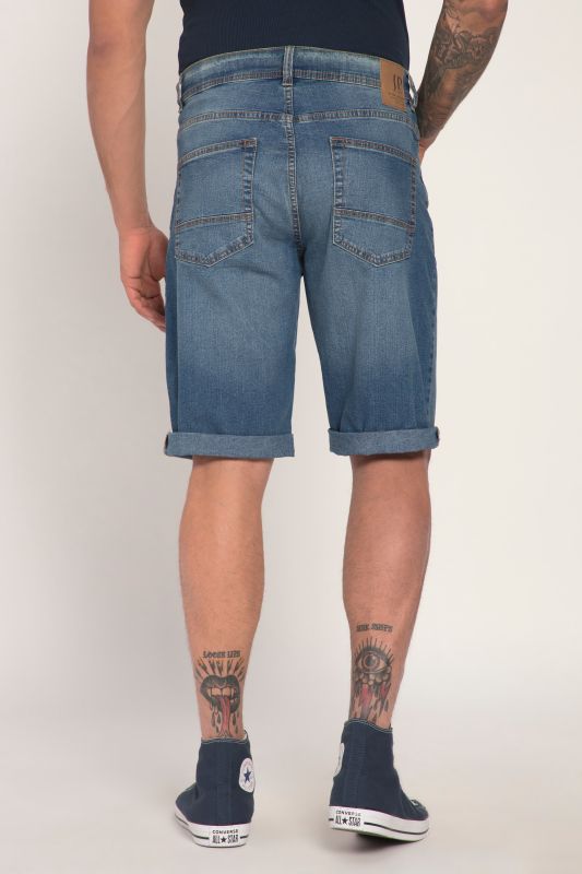Stretch Denim Shorts