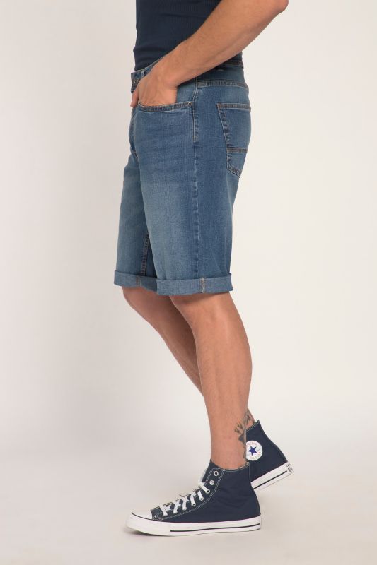 Stretch Denim Shorts