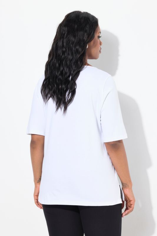 Pima Cotton A-line 3/4 Sleeve Tee