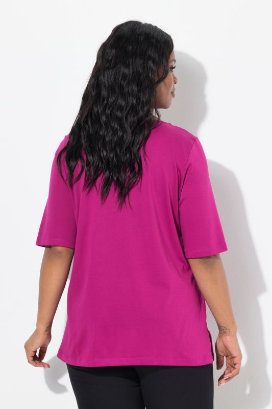 Pima Cotton A-line 3/4 Sleeve Tee