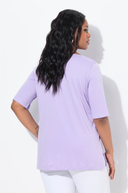 Pima Cotton A-line 3/4 Sleeve Tee