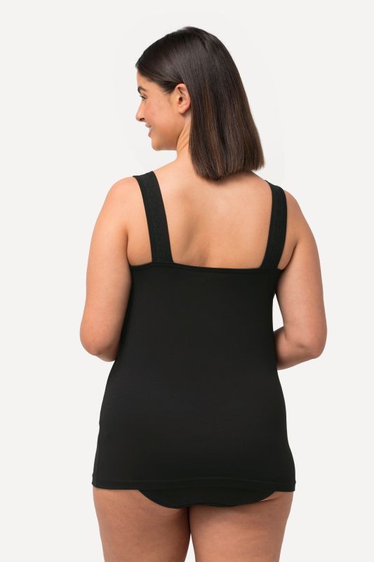 Lace Trimmed Sleeveless Undershirt