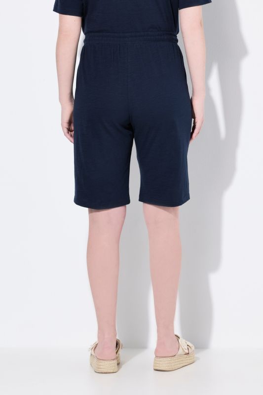 Eco Cotton Elastic Waist Shorts