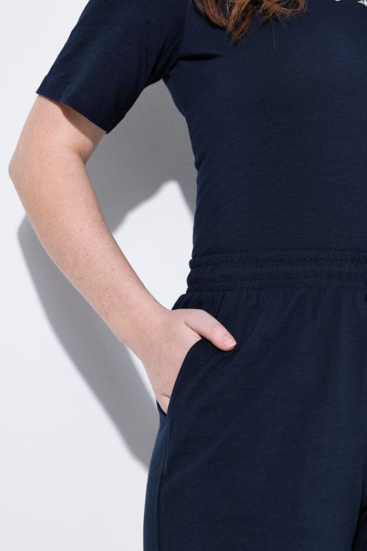 Eco Cotton Elastic Waist Shorts