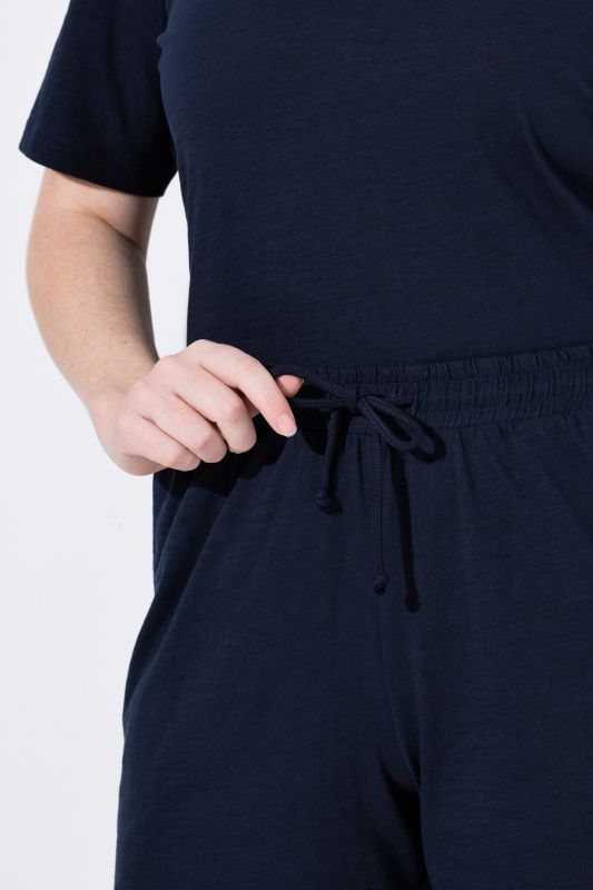 Eco Cotton Elastic Waist Shorts