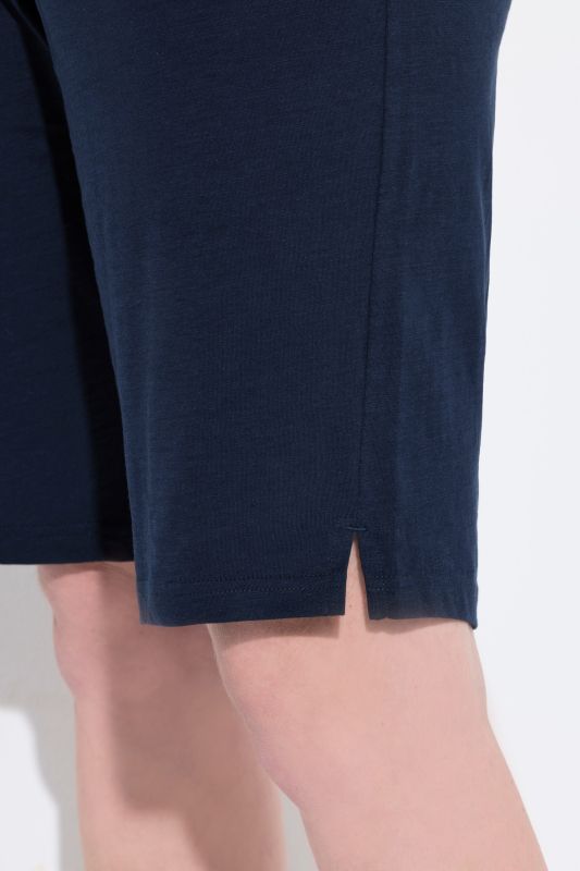 Eco Cotton Elastic Waist Shorts