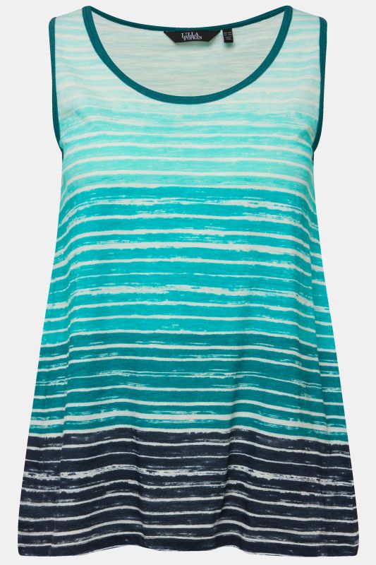 Gradient Striped Tank Top