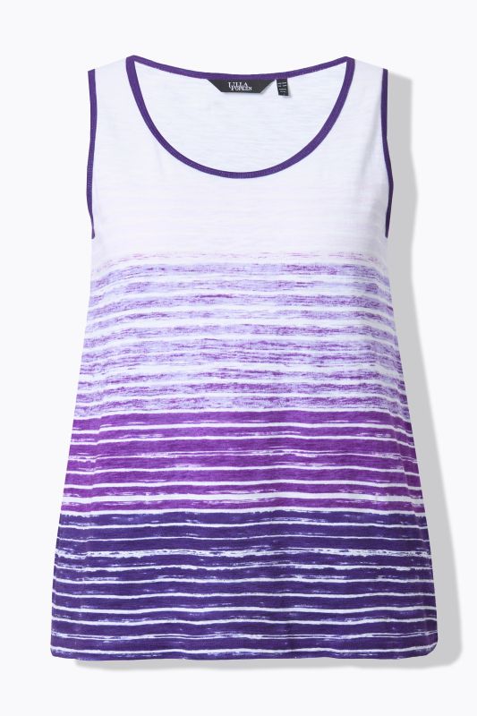 Gradient Striped Tank Top