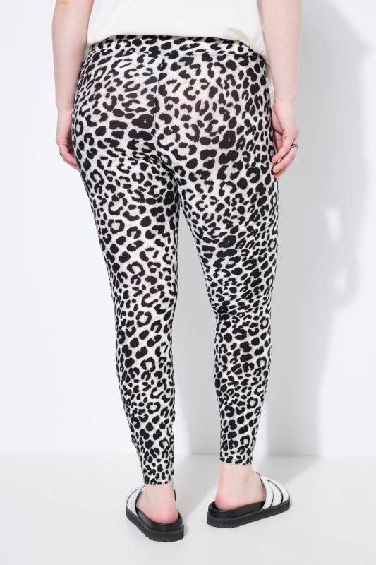 Leopard Print Cropped Leggings