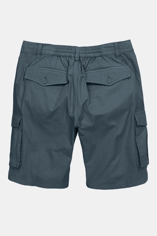 STHUGE cargo shorts, loose fit, ripstop, elasticated waistband, up to size 72