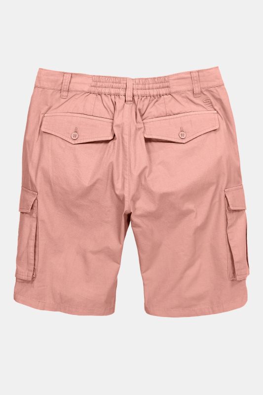 STHUGE cargo shorts, loose fit, ripstop, elasticated waistband, up to size 72