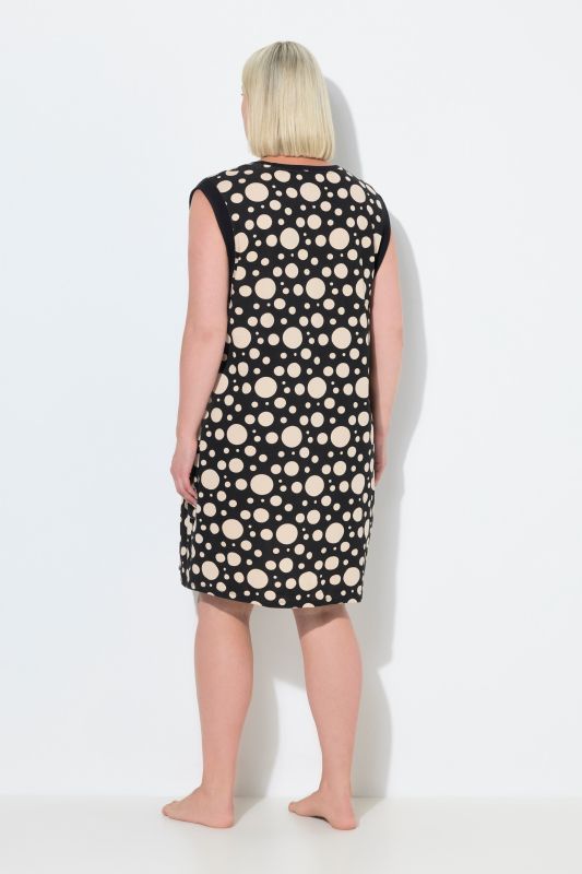 Printed Sleeveless Nightgown