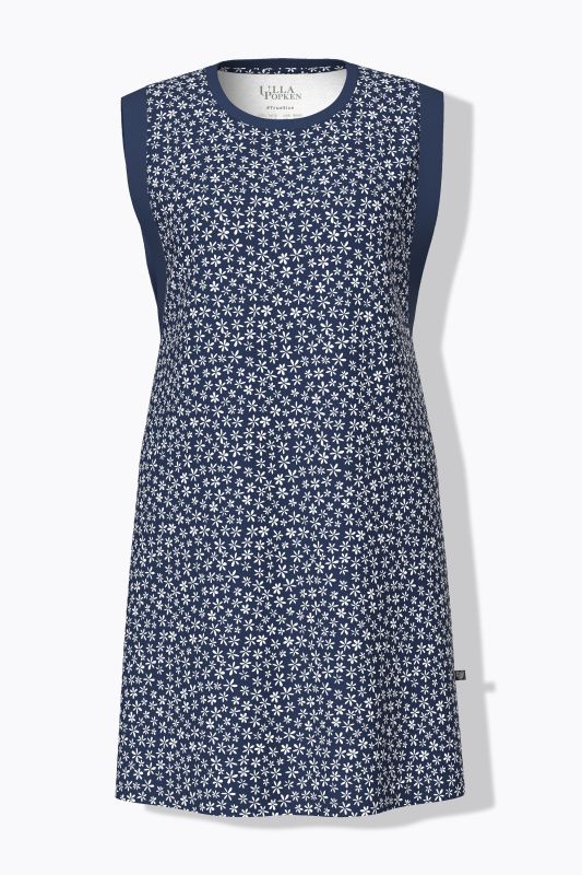 Printed Sleeveless Nightgown