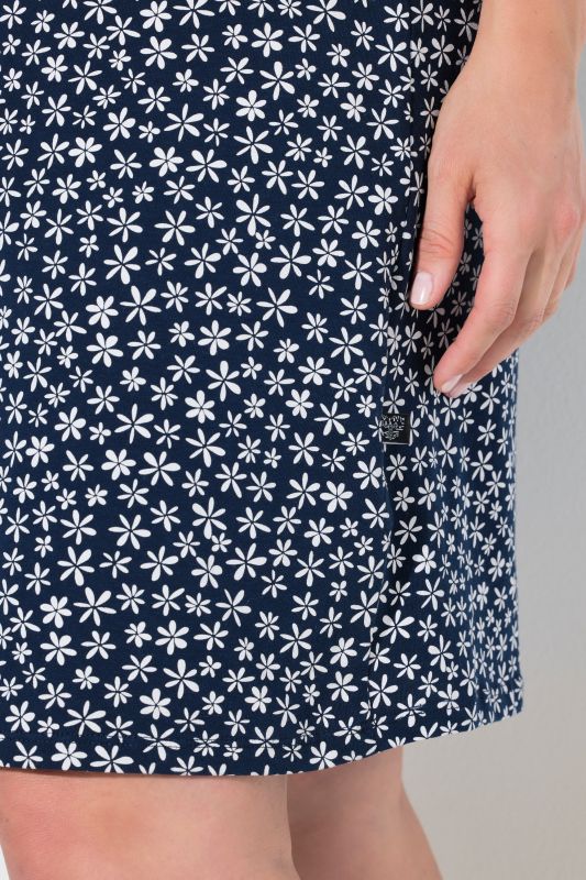 Printed Sleeveless Nightgown