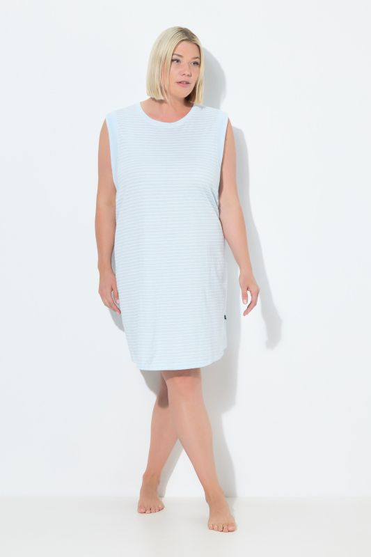 Printed Sleeveless Nightgown