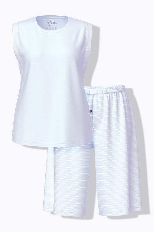 Printed Two Piece Shorty Pajama Set