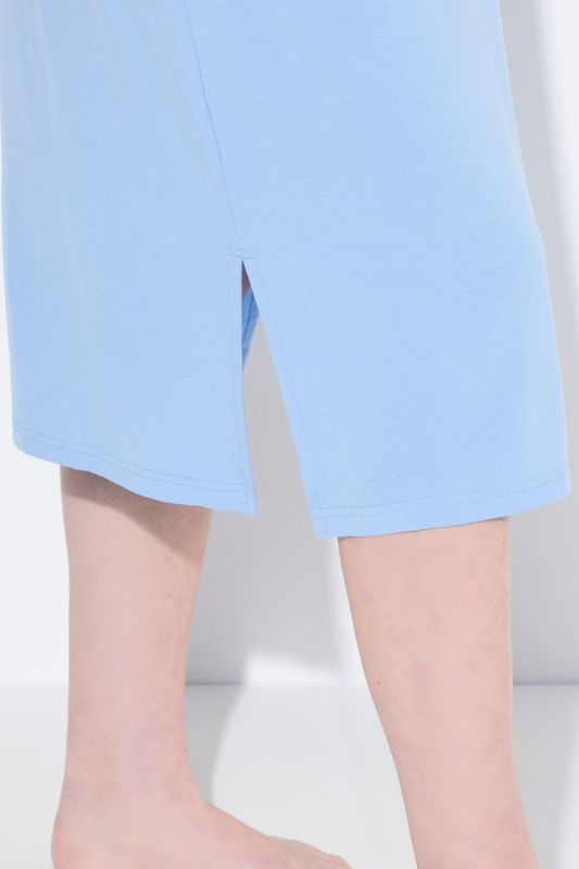 Lace Panel Cap Sleeve Nightgown