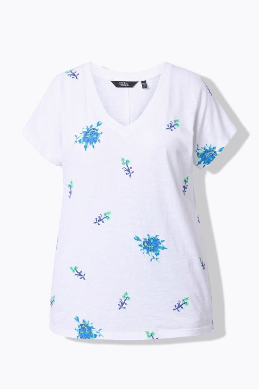 Cross Stitch Short Sleeve Tee