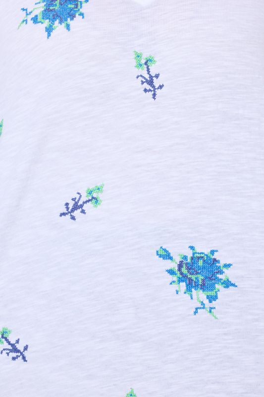 Cross Stitch Short Sleeve Tee