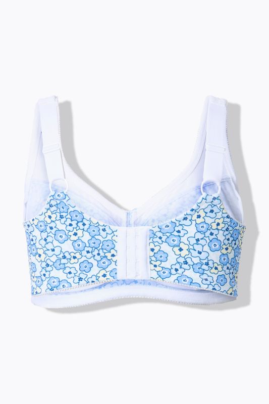 Daisy Print Relief Bra