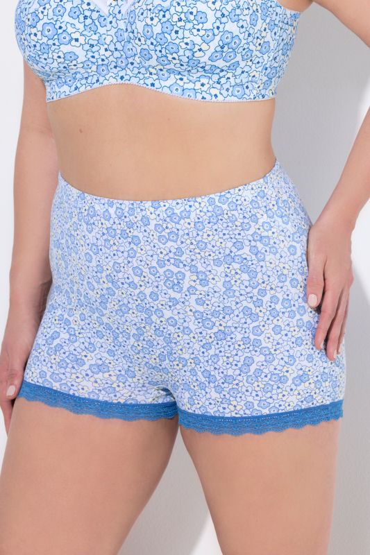 3 Pack Lace Trim Boyshorts- Daisy
