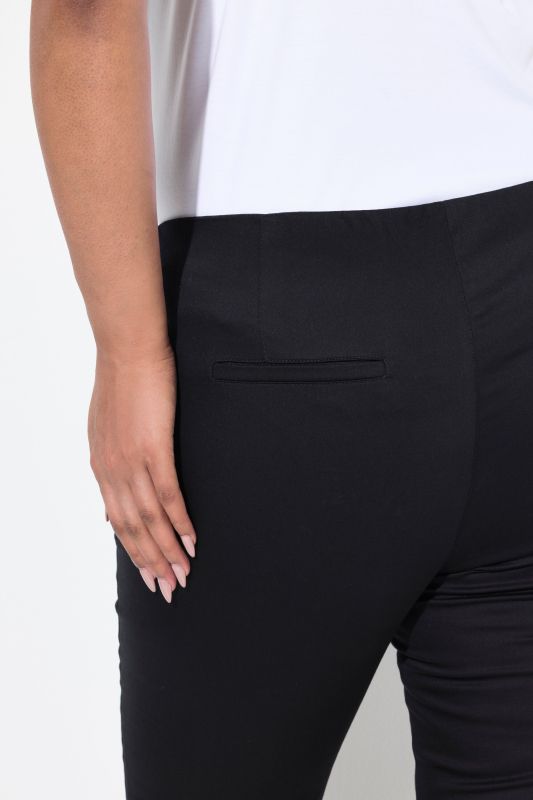 Stretch Fit Elastic Waist Chino Pants