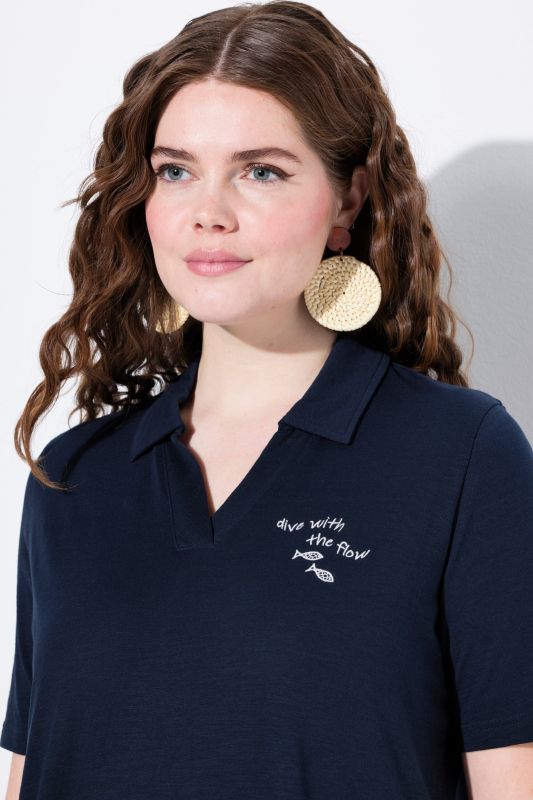 Eco Cotton Embroidered Short Sleeve Polo