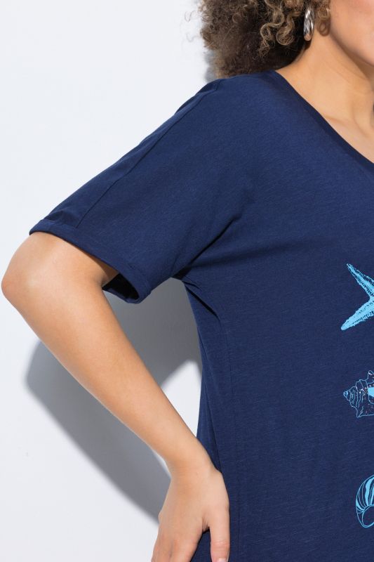 Marine Print Short Sleeve Tee