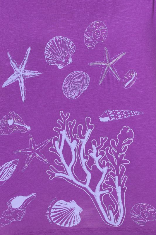 Marine Print Short Sleeve Tee