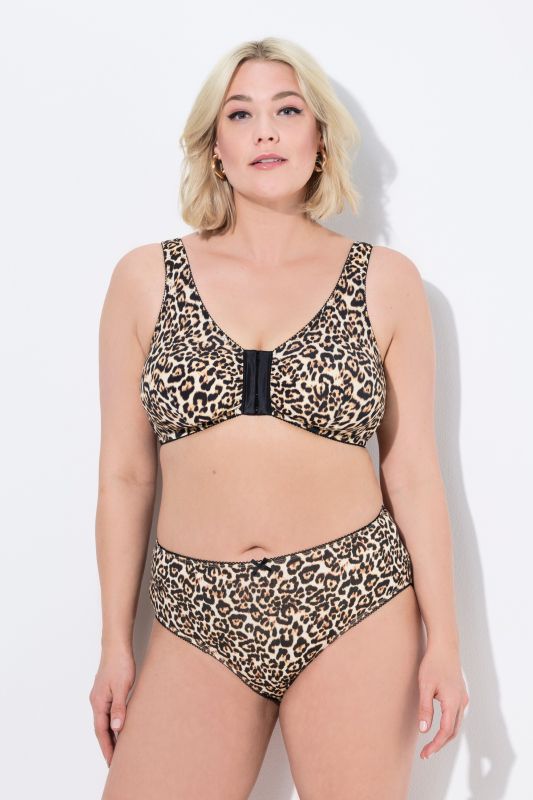 Leopard Print Comfort Bra