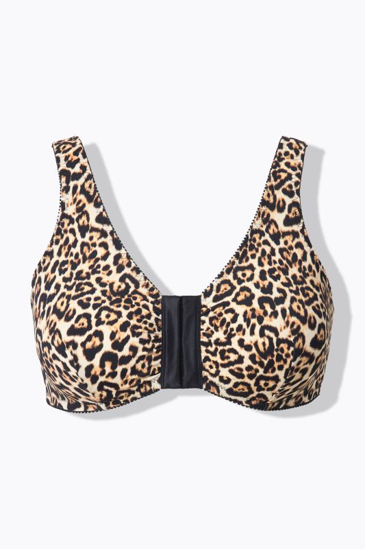 Leopard Print Comfort Bra