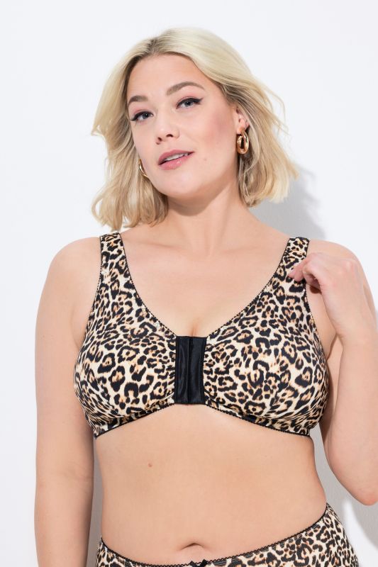 Leopard Print Comfort Bra