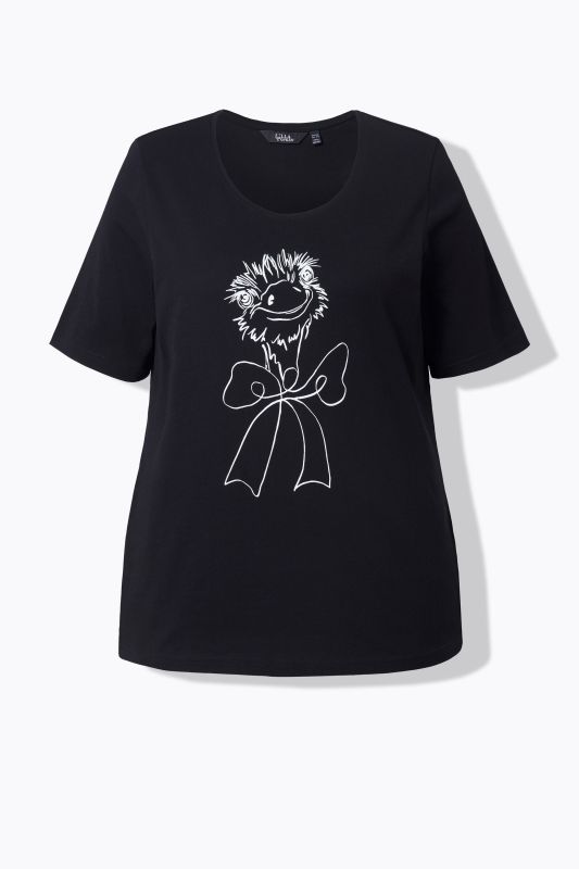 Ostrich Print Short Sleeve Tee
