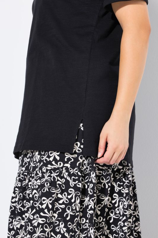 Bow Short Sleeve Graphic Tee