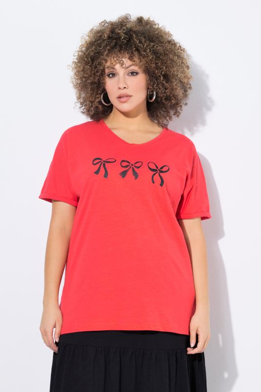 Bow Short Sleeve Graphic Tee