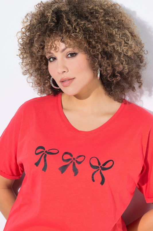 Bow Short Sleeve Graphic Tee